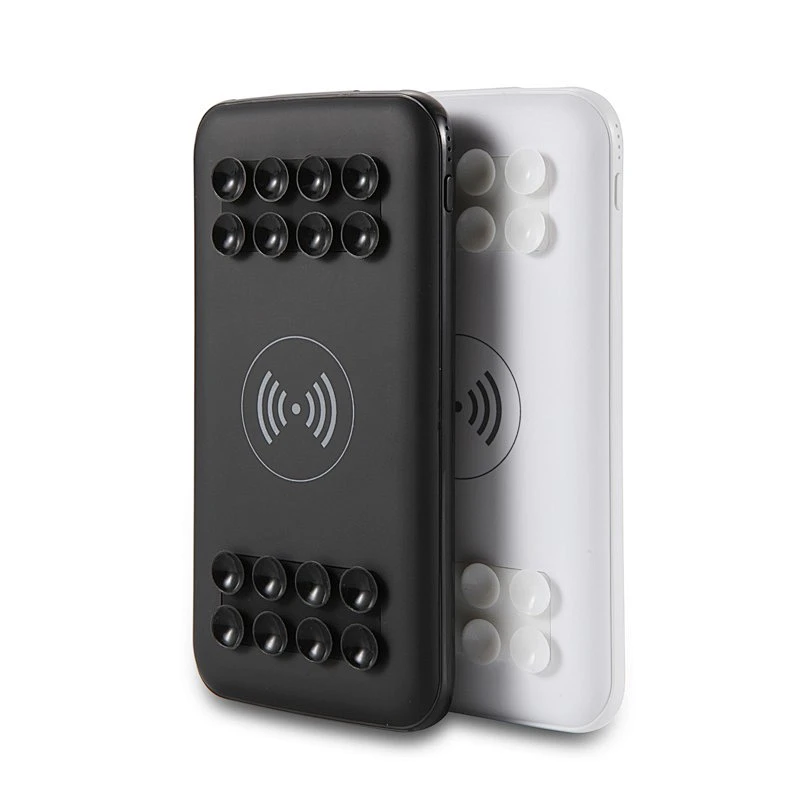 100000mah fast wireless charger Suction Cup battery Power bank
