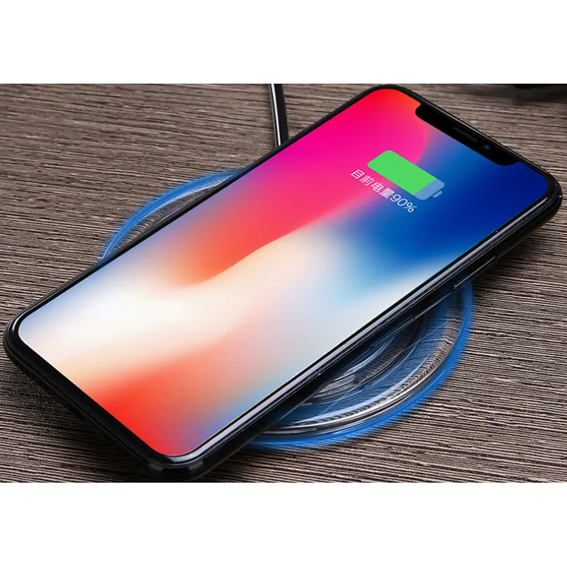 Hot sale Crystal Desktop Wireless Pad Charger