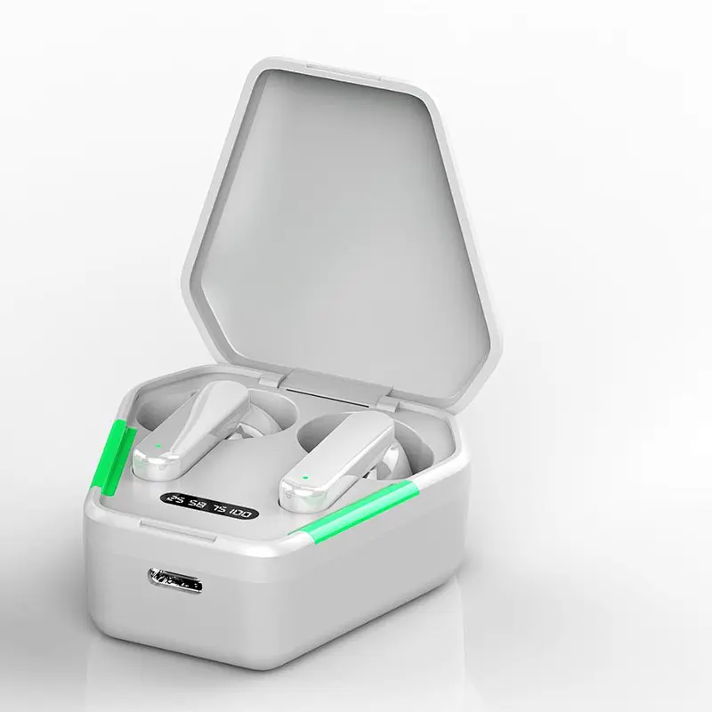 in ear true wireless led light tws game headphone