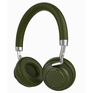 Custom Logo Foldable Headphone Noise Cancelling Wireless BT Headset