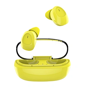 Colorful TWS 5.0 Bluetooth Transparent Cover Mini Wireless Earbuds with Charging Case