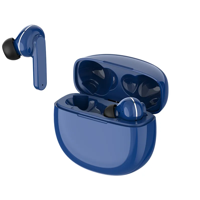Truly Headphone mp3 player Dual Handsfree Noise Cancelling Blue tooth Tws Earphones With Charging Box