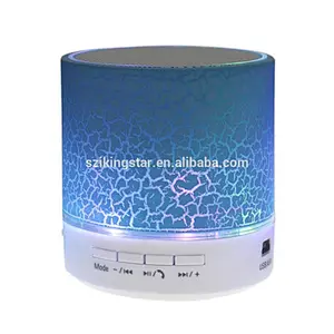 with radio waterproof rechargeable active powered bass S10 mini wireless led speaker
