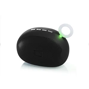 Portable LED Stand With Ring Bread Passive Home Theater Bluetooth Speaker