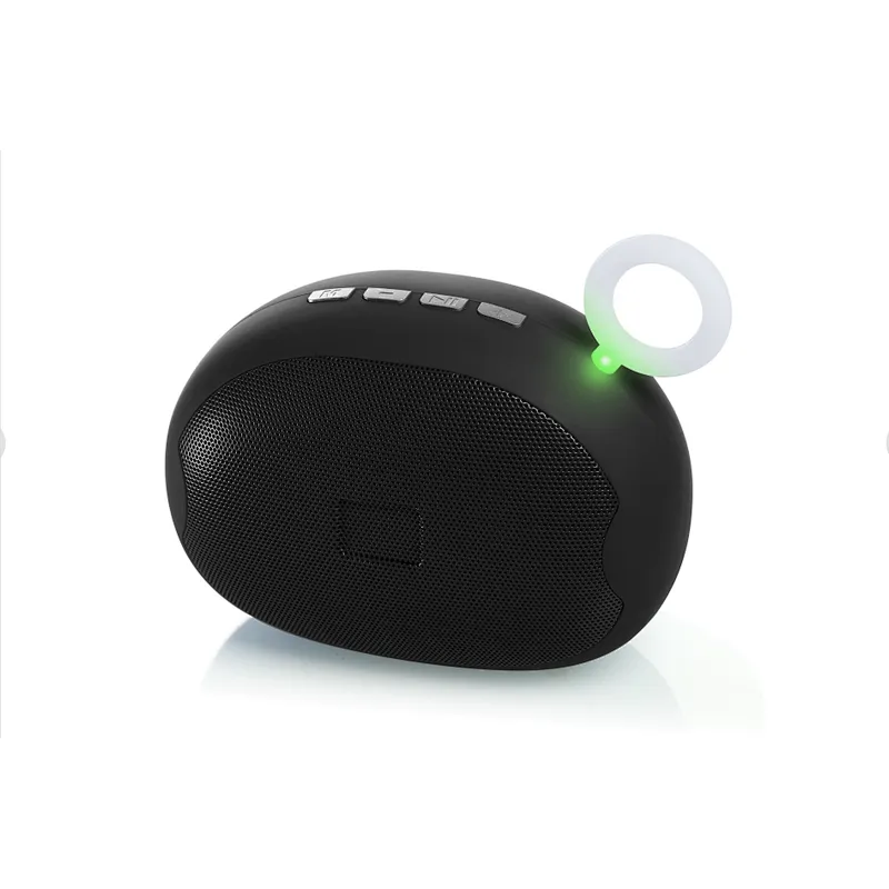 Portable LED Stand With Ring Bread Passive Home Theater Bluetooth Speaker