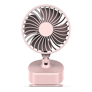 2019 Handheld portable recharging desktop table Rotating rechargerabla fan office desktop table 360 Degree mini usb clip fan