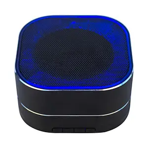 Super Bass Square Aluminium Metal Mini Wireless Bluetooth Speaker