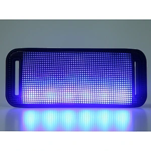colorful light wireless round mini led speaker