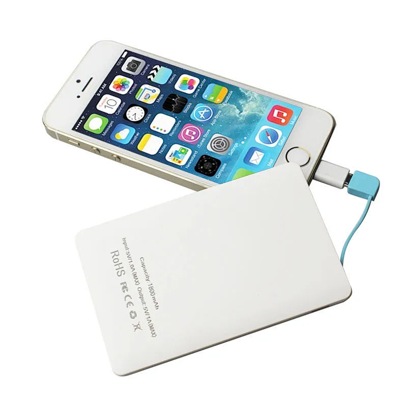 Customize Logo OEM 2200mah Portable Mini Power Bank