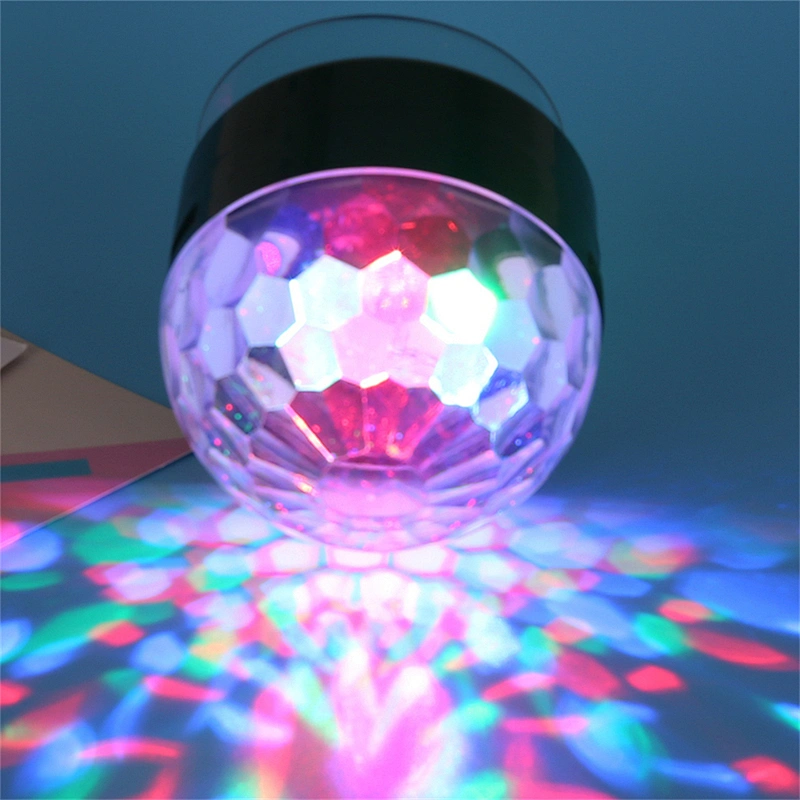 LED Color Changing Audio Player Disco Light BT Wireless Speaker