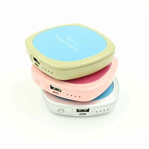 outdoor emergency oem promotion gift 4000mah Makeup Mirror Power bank