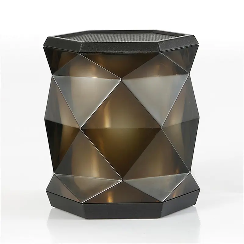Led Light Multi Color Mini Diamond Wireless BT Speaker