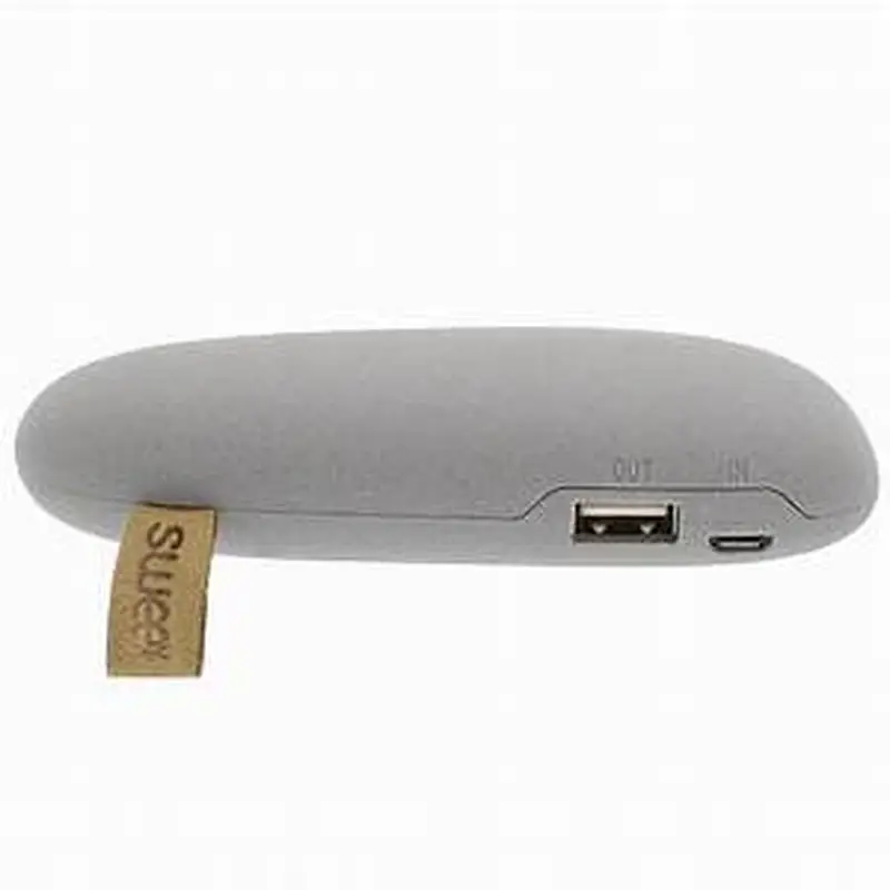 External portable rechargeable power bank 10000mah stone mobile phone charger