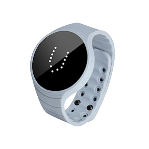 Screen Sport Tracker Calorie Sleep Monitor Silicon monitor Smart tracker Waterproof Round Fitness Watch Bracelet