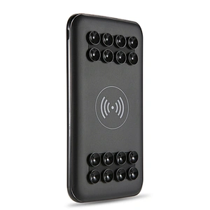 Portable 8000mah Suction Cup Wireless Charger Battery Powerbank