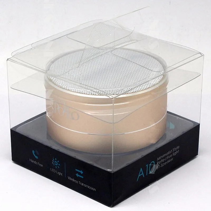 blister box OEM color round wireless music small speaker