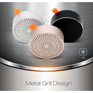 Mini 4.0 Bluetooth Wireless Subwoofer Aluminium Alloy Round Blue Tooth Portable Bass Metal Grill U8 Wireless Outdoor Speaker