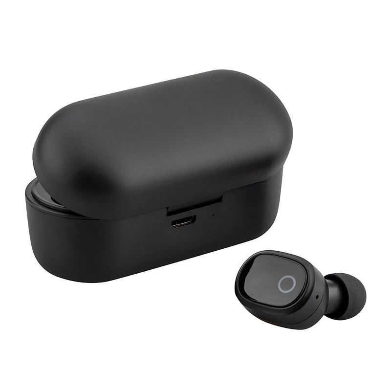 sport V5.0 BT hifi stereo noise canceling magnet bass mini tws true wireless earbuds with charging case