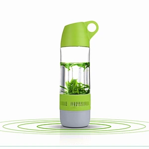 Portable Outdoor Bicycle Sport Stereo 2 in 1 Compass Water Bottle Wireless Speaker
