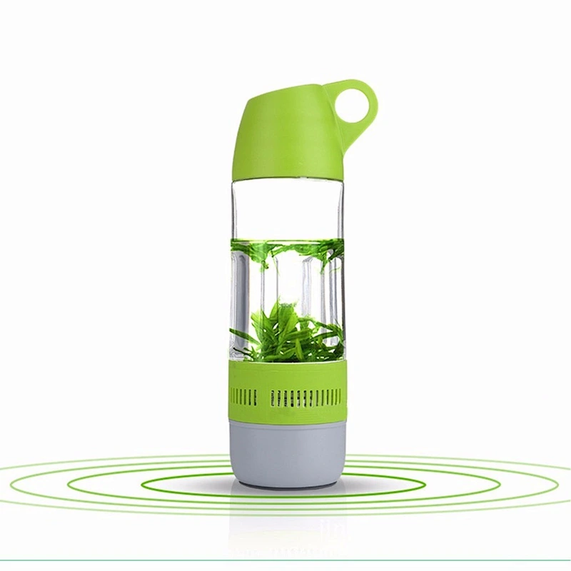 Portable Outdoor Bicycle Sport Stereo 2 in 1 Compass Water Bottle Wireless Speaker
