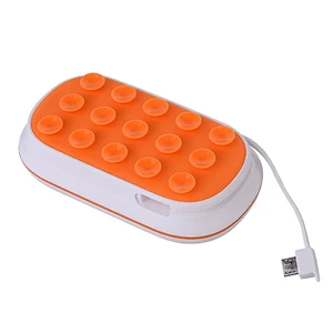 Fashion 3000mah 3 In 1Phone Holder Rechargeable Battery Suction Cup Wireless Speaker Power Bank
