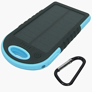 Small Mobile Phone 4000mAh Keychain Solar Power Bank