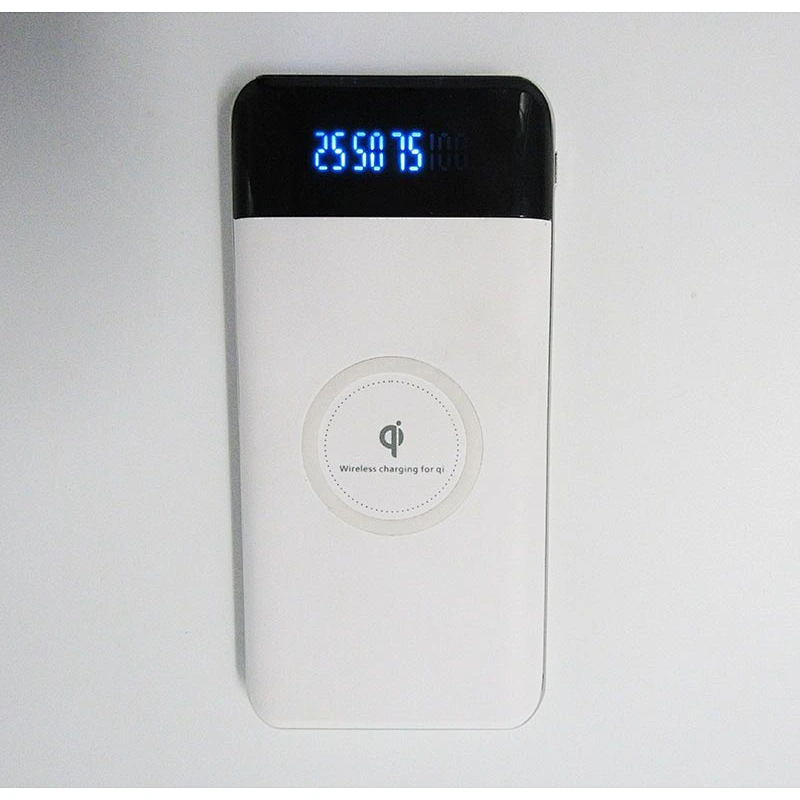 Digital LED Display 8000mAh Wireless Charger Power Bank