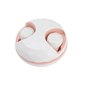 OEM Rotation Round Stereo Super Bass Mini TWS Earbuds Headphone