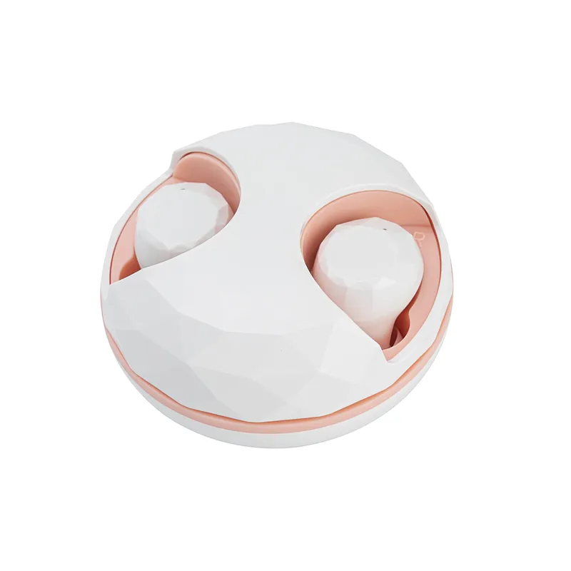 OEM Rotation Round Stereo Super Bass Mini TWS Earbuds Headphone