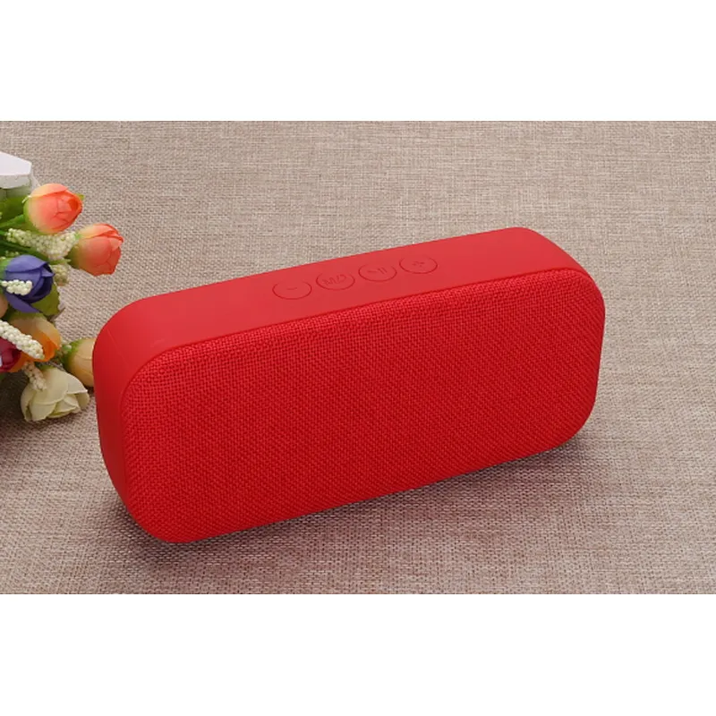 Cheap Portable Bluetooth Table Stand Square Fabric Rechargeable Wireless speaker