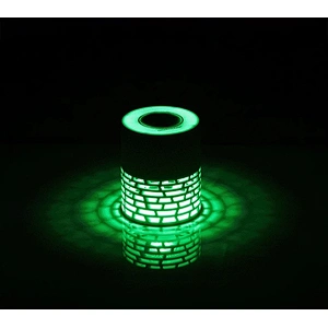 Led Light Aluminium Alloy Mini Wireless Speaker