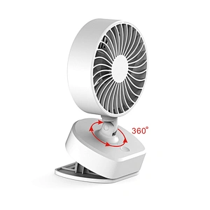 Portable Desktop 360 Degree Rotation Office Clip Fans Electrical USB Portable Mini Fan