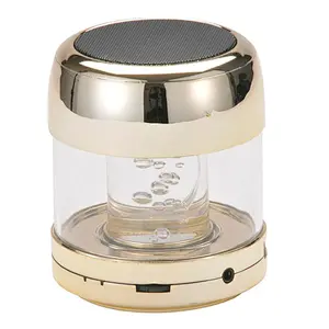 Portable Mini 3W Crystal Transparent Wireless Speaker Sound Box