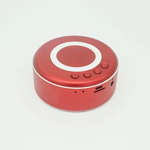 High Quality cheap gift promotional handsfree calling cell phone Super Bass Portable Wireless Bluetooth aluminium Speaker
