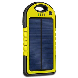 Universal Mini 5000mah Waterproof Mobile Solar PowerBank