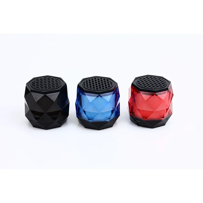 Colorful Changing Rechargeable Diamond TWS Bluetooth Wireless Speaker