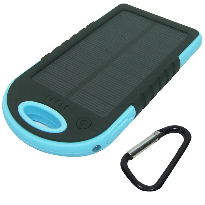 Universal Mini 5000mah Waterproof Mobile Solar PowerBank