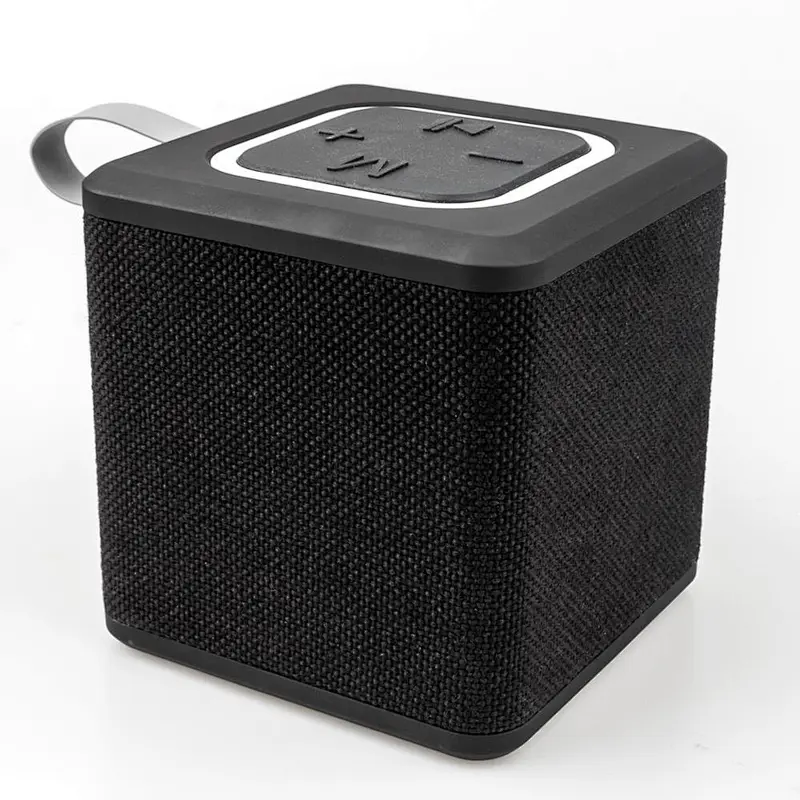 promotion gift mini wireless portable cloth logo speaker