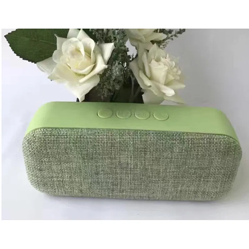 Cheap Portable Bluetooth Table Stand Square Fabric Rechargeable Wireless speaker