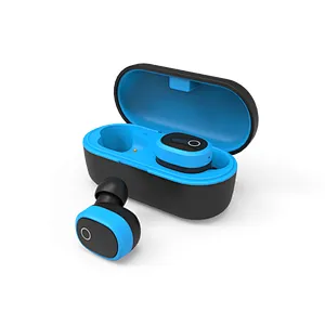 OEM factory price 5.0BT premium sound in ear with charging case mini portable multi color true wireless tws earphones