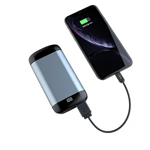 Mini In Ear TWS Handsfree Aluminum Alloy Power Bank Wireless Earphone