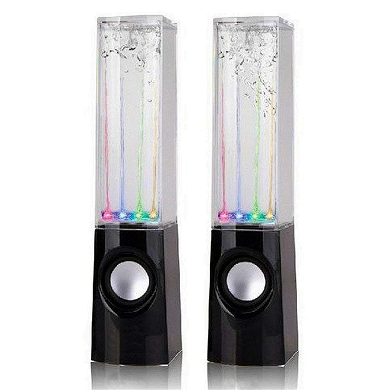 USB Aux Wired Stereo Fountain Music Dancing Water Speaker