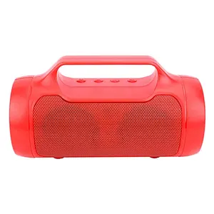 portable outdoor  handsfree stereo rugged wireless bluetooth handle speaker