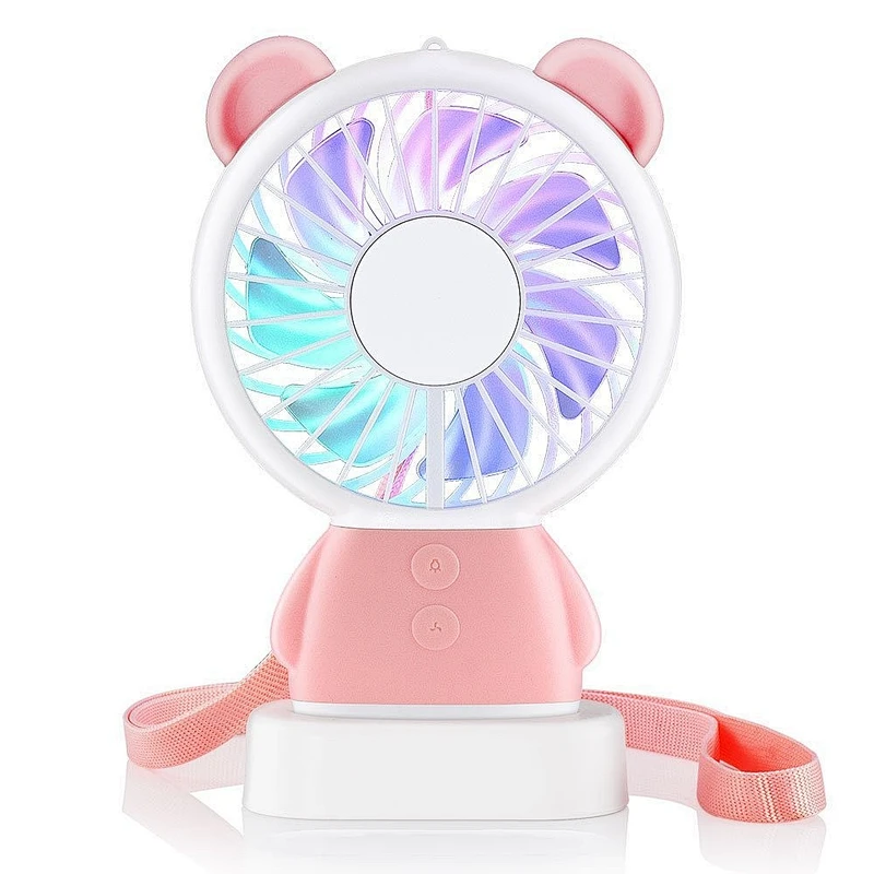 portable Funny cartoon rabbit  usb mini fan for kid