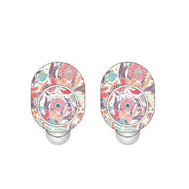 noise cancelling car driving stereo sport wireless earphones with charging case