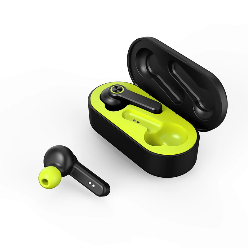 promotion gift portable charge box stereo bluetooth true wireless tws earbuds