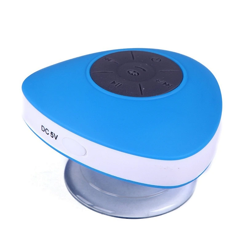 silicon mini wireless IPX4 waterproof triangle speaker
