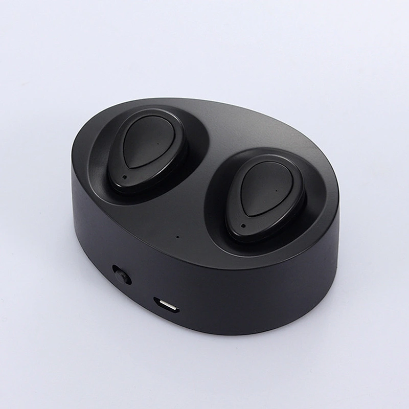 With Charging Case Invisible Mini Music Rechargeable BT Tws Earphones