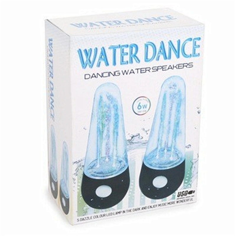 Color Changing Fountain Speaker Tower Spray Dancing Water Speaker