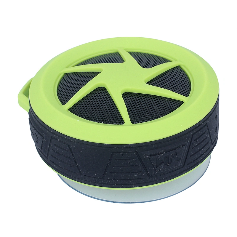 portable mini round wireless waterproof speaker
